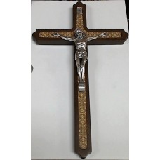 Olivewood Crucifix-12"